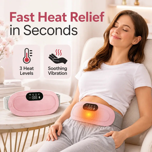 Period Pain Relief Heating Massager