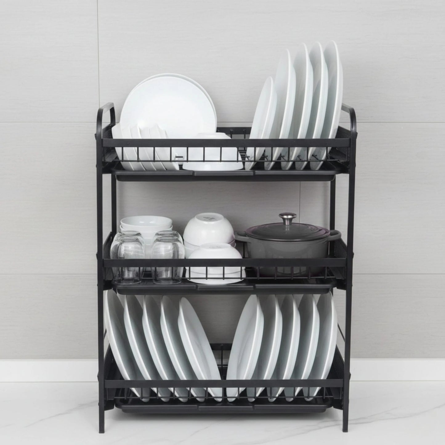3-Layer Premium Dish Drying Rack