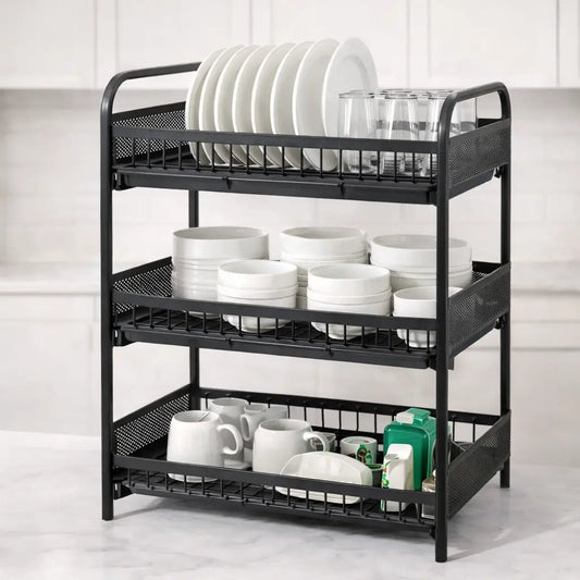 3-Layer Premium Dish Drying Rack