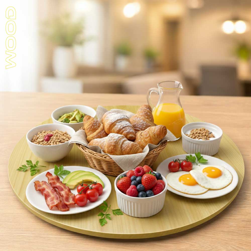 Luxury 360° Rotating Serving Tray