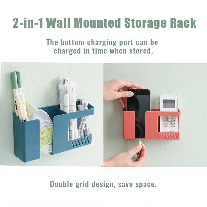 2-in-1 Wall Phone Charging Stand