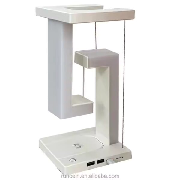 Anti-Gravity LED Desk Lamp with Wireless Charger