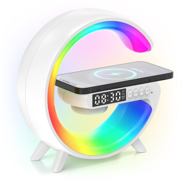 G63 Atmosphere RGB Light Bluetooth Speaker With Wireless Charging