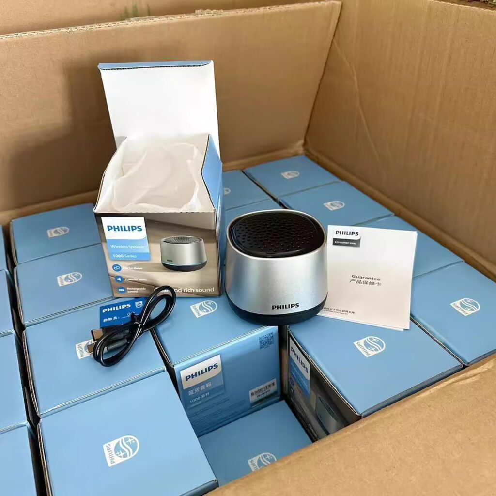 Philips TAS1009 mini Bluetooth Speaker.